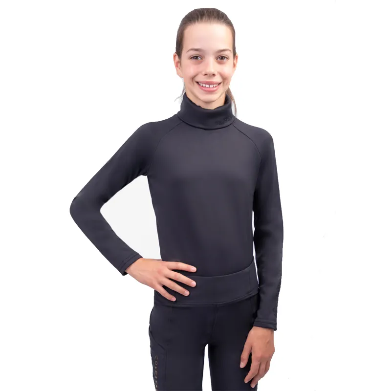 Coldstream Next Generation Legars Roll Neck Top - Black